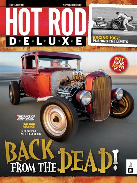 Hot rod magazines - Nov 1, 2010 · 28 Photos. In 1982, HOT ROD featured its first primered car on the cover, the Eastwood & Barakat '32 Ford "Rusto Rod," per Gray Baskerville. Many of today's primer guys hold up that car as ... 
